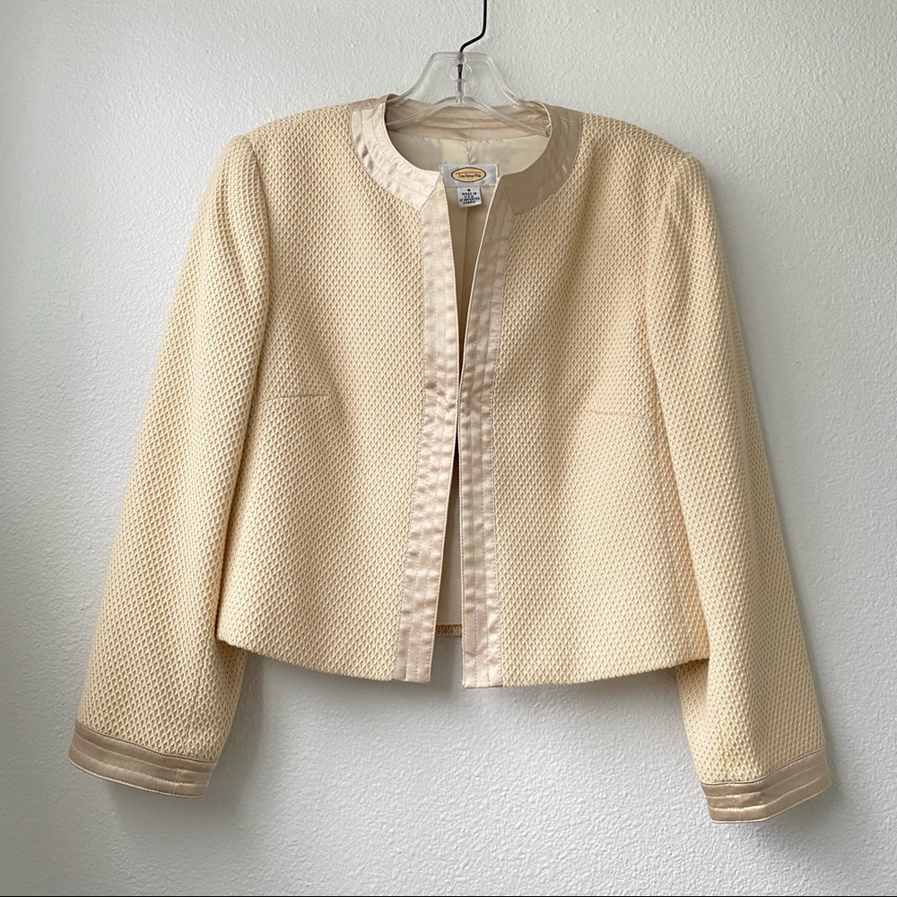 196. Talbots Pastel Yellow Jacket
